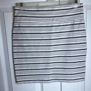 Cotton on striped skirt